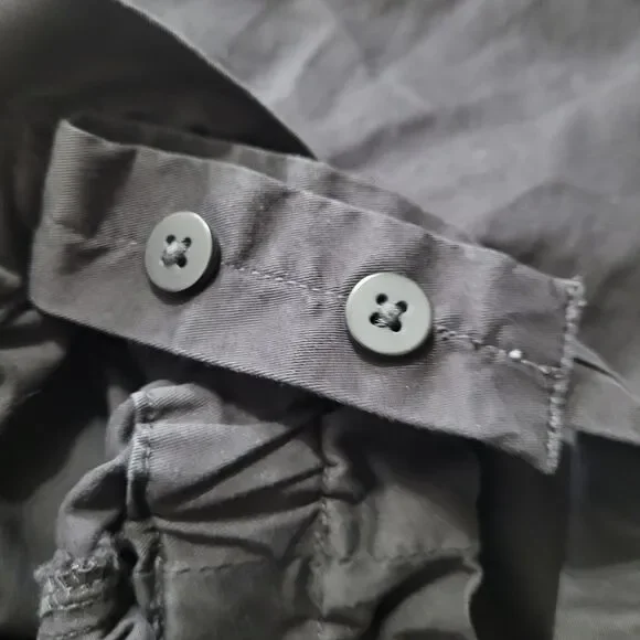 Everlane size XL Dress shift adjsutable straps elastic stretch open button - Picture 6 of 12